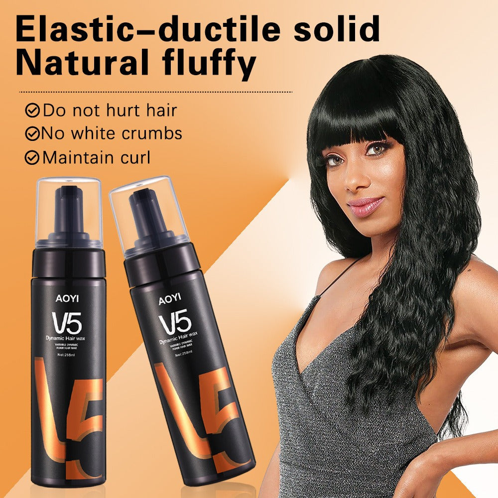 Aoyi v5 dynamic fluffy gel water hair styling hair spray spray fragrance gel 58ml WenstaUSA