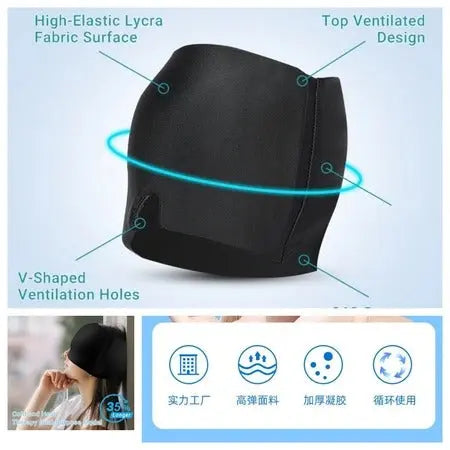 Cooling eye mask Cooling eye cap Gel cap WenstaUSA