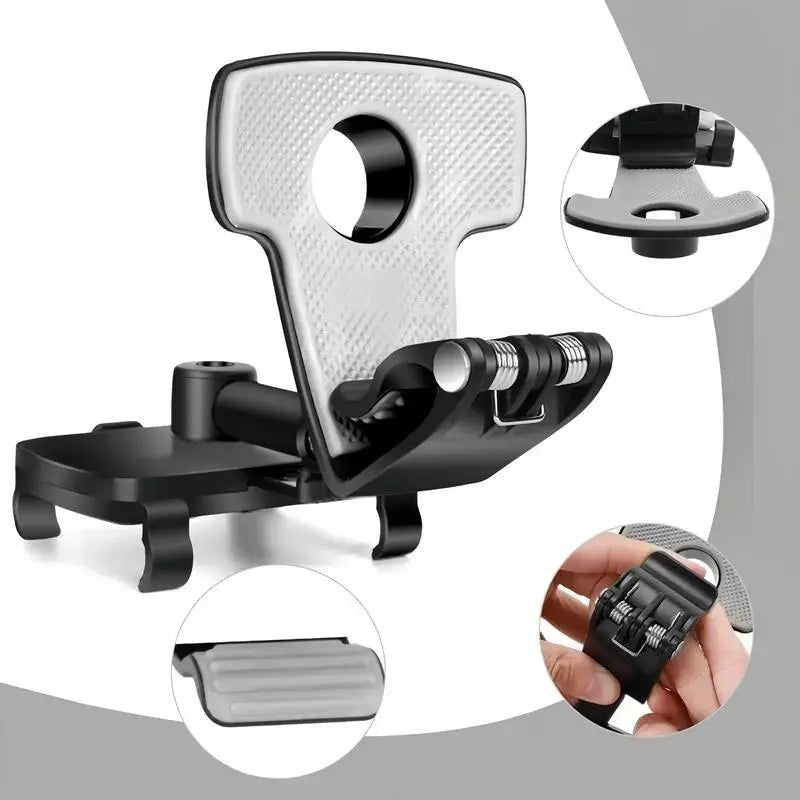 360° Degrees Rotation Dashboard Phone Holder, Clip Universal Best Car Phone Holder Stand, Car Phone Mount for Suitable 4-7 inch phones iPhone Samsung Google Nokia Smartphones Rotatable Car WenstaUSA