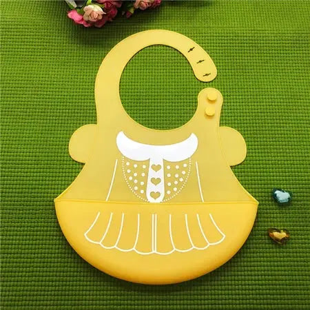 Children Feeding Waterproof Disposable Cartoon Adjustable Bib WenstaUSA