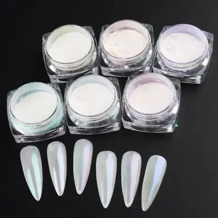 Nail shimmering powder net red extremely bright powder pearl moonlight powder nail art diy art ornament nail WenstaUSA