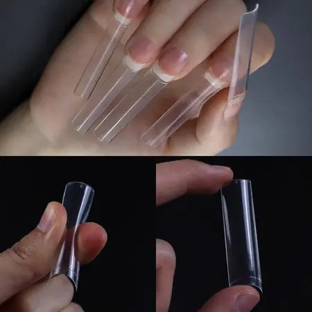 Nail art nail piece no-c semi-stick nail piece xxl water pipe nail piece wear nail patch fake nail WenstaUSA