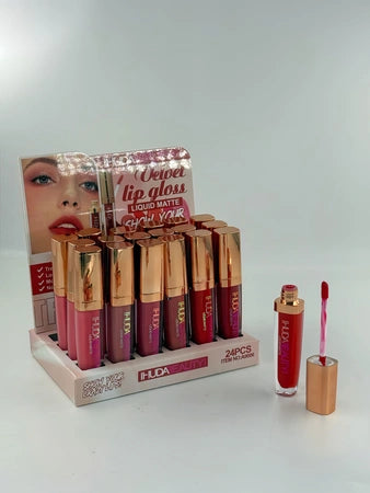 IHUDABEAUTYI Mirror Glossy Lip Glaze Non-stick Cup Non-Fade Hydrating White Lip Gloss WenstaUSA