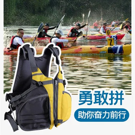Kayak Dragon Boat Beetle Life Jacket Adult buoyancy good boating for children rescue vest D90 WenstaUSA