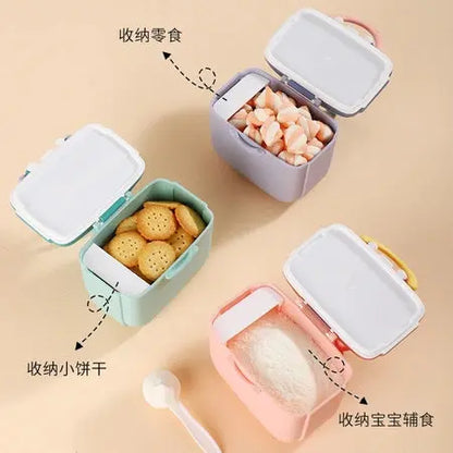 Portable babyXINGPEI milk powder storage box container sealing storage box WenstaUSA