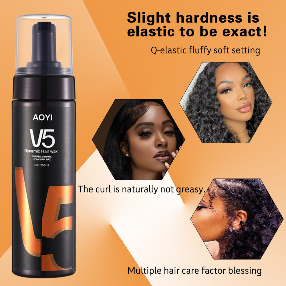 Aoyi v5 dynamic fluffy gel water hair styling hair spray spray fragrance gel 58ml WenstaUSA