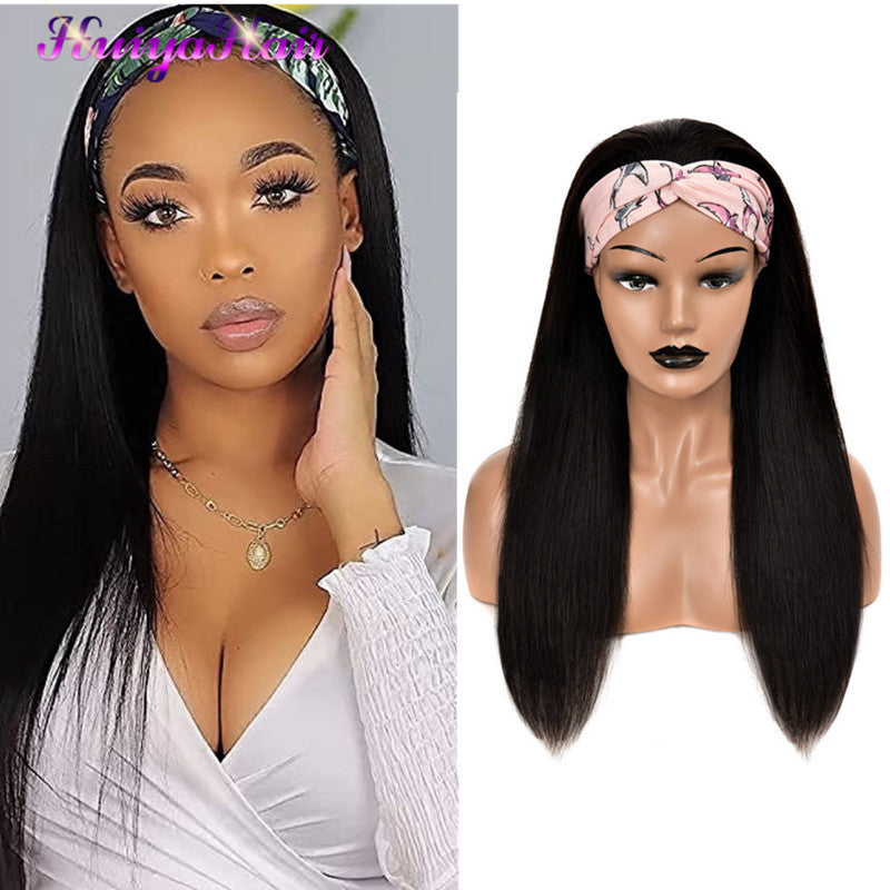 Headband wig straight wave WenstaUSA
