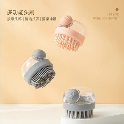 Automatic liquid comfort shampoo brush Clean massage bath brush bath scrub brush WenstaUSA