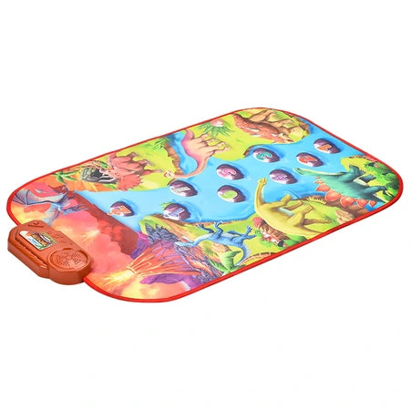 Children's multi-functional baby dance mat, game piano mat, infant and toddler early education educational cloth toy mat, crawling mat, game mat, essential toys for babies learning to walk WenstaUSA