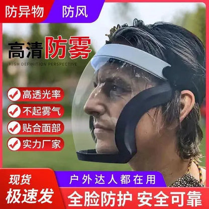 Full face protective glasses HD anti-fog, anti-dust, anti-droplet, anti-fume, pesticide, electric welding riding protective mask WenstaUSA