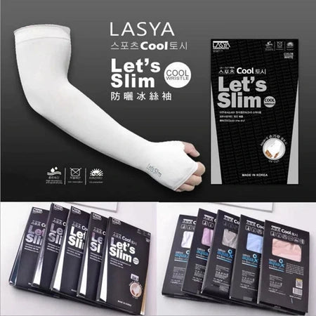 Ice sleeve sun protection sleeve for women summer outdoor riding ice silk sleeve for women men sleeve gloves driving fishing sleeve WenstaUSA