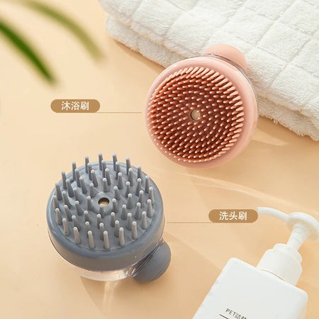 Automatic liquid comfort shampoo brush Clean massage bath brush bath scrub brush WenstaUSA