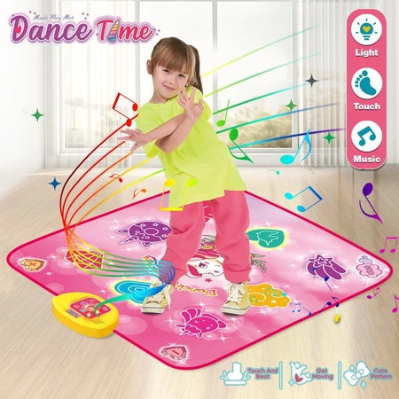 Children's multi-functional baby dance mat, game piano mat, infant and toddler early education educational cloth toy mat, crawling mat, game mat, essential toys for babies learning to walk WenstaUSA
