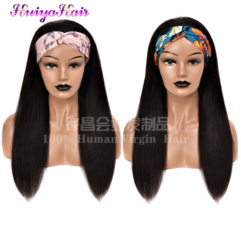 Headband wig straight wave WenstaUSA