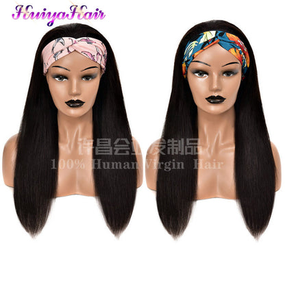 Headband wig straight wave WenstaUSA