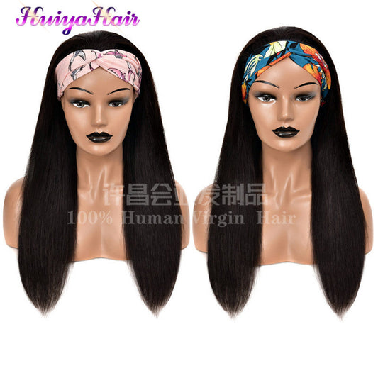 Headband wig straight wave WenstaUSA