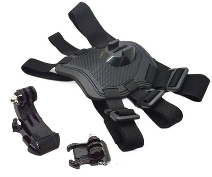 Sports camera full range dog walking video holder dog leash dog harness can be installed with two cameras WenstaUSA