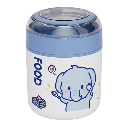 Oatmeal breakfast soup cup 304 stainless steel milk cup portable cute cup with spoon for students WenstaUSA