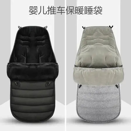 Baby stroller sleeping bag thickened warm booties windshield footmuff universal cold protection in winter WenstaUSA