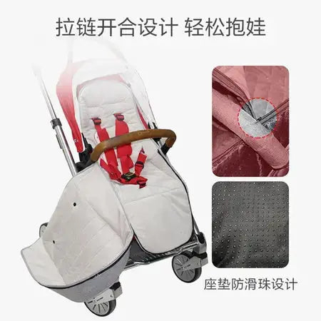 Baby stroller sleeping bag thickened warm booties windshield footmuff universal cold protection in winter WenstaUSA