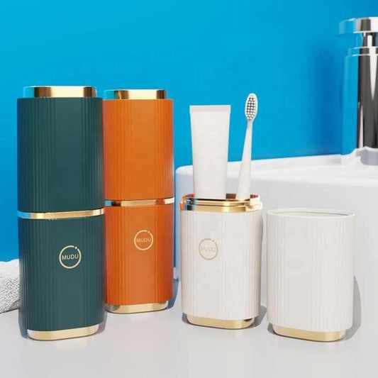 Outdoor Travel Wash Cup Set Portable Bathroom Toothpaste Storage Box Household Toothbrush Case