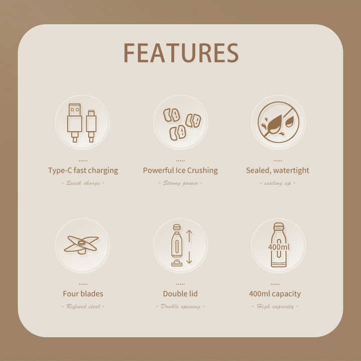 Mini Fresh Juice Juicer Mixeur Fruit Mixer Bottle Liquidificador Licuadora Portatil Smoothie Portable Blenders