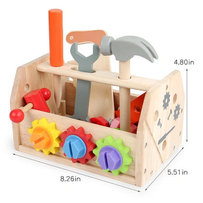 Early childhood education toolbox simulation disassembly maintenance screw nut workbench educational toy WenstaUSA
