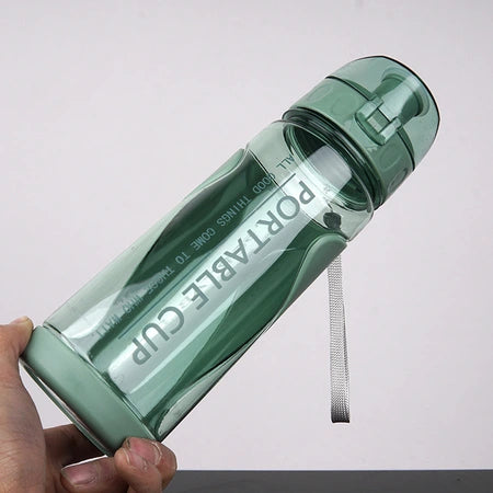Water cup Double plastic cup Advertising Sports portable ins Creative student cup Space cup WenstaUSA