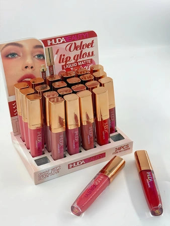IHUDABEAUTYI Mirror Glossy Lip Glaze Non-stick Cup Non-Fade Hydrating White Lip Gloss WenstaUSA